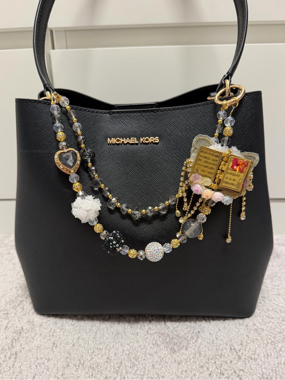Bible purse charm (purse not included)